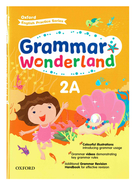 牛津小学英语语法练习册 二年级上册 英文原版 Oxford Grammar Wonderland 2A 语法奇境 少儿英语教材 家庭自学暑假习题教辅书籍