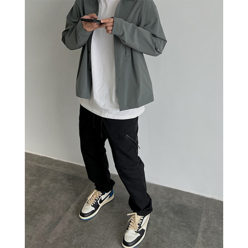 STS立体弧形多穿法休闲裤