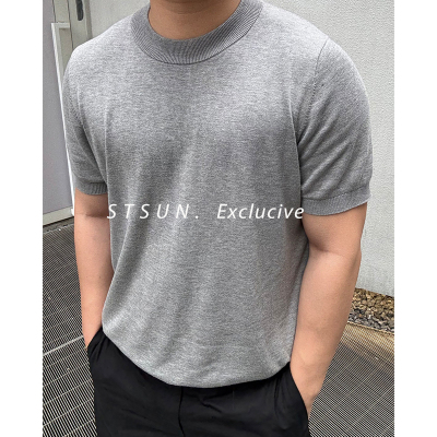 STS16针莫代尔棉混纺精致短袖