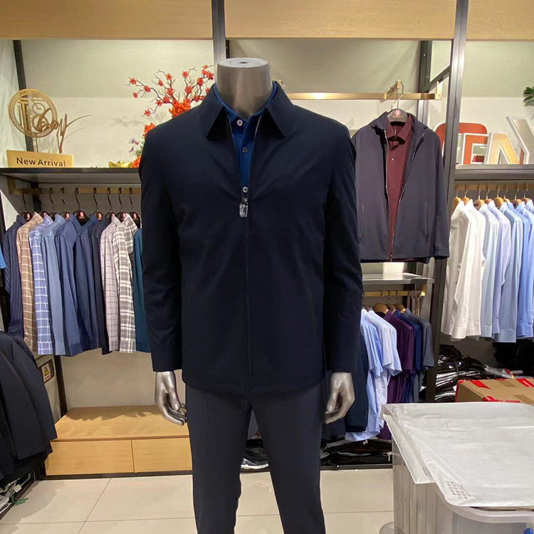 凯迪东尼.凯文莱德男装正品冬季新款加厚商务休闲棉服外套NQ0215