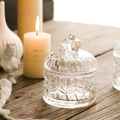 复古厚实风首饰化妆棉签收纳盒