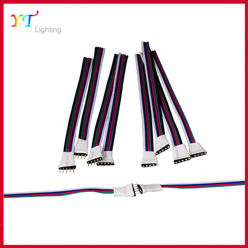 热卖led灯带5pin连接七彩白光