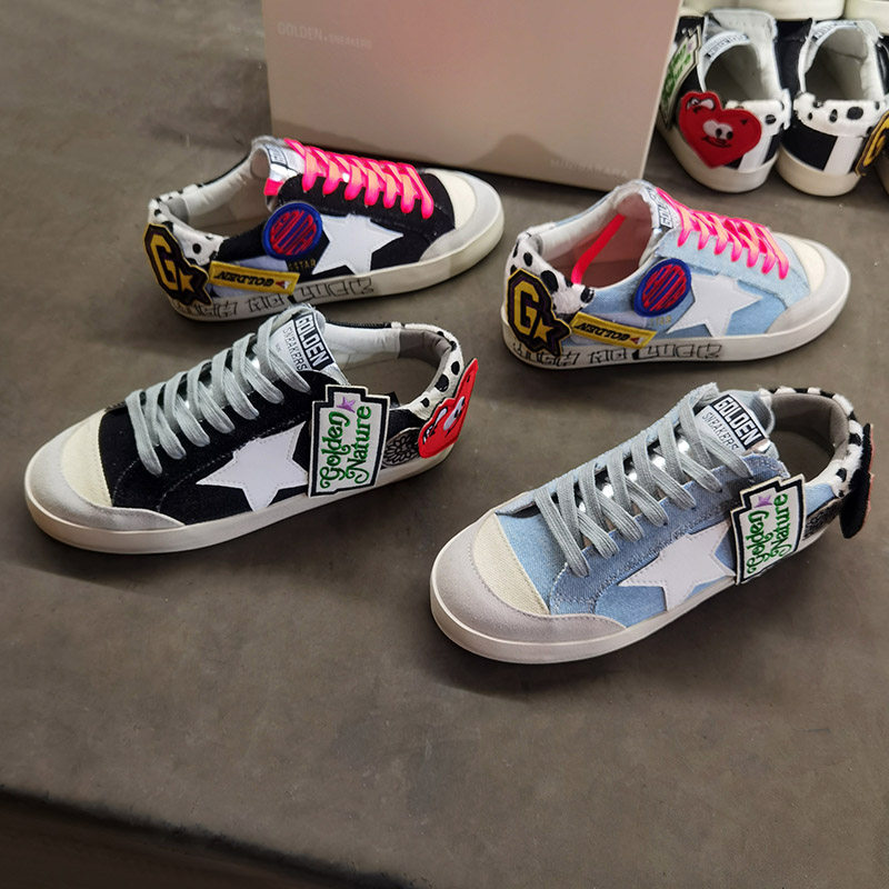 2023新款平底鞋星星鞋脏脏鞋女鸳鸯鞋女款鞋子涂鸦板鞋女鞋休闲鞋