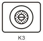 【正品k3】适用佳N裂像屏对焦屏