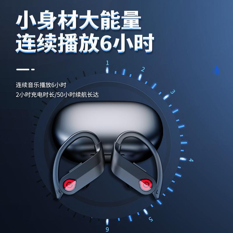 蓝牙耳机无线挂耳式开放运动跑步型专用超长续航不漏音入耳高音质
