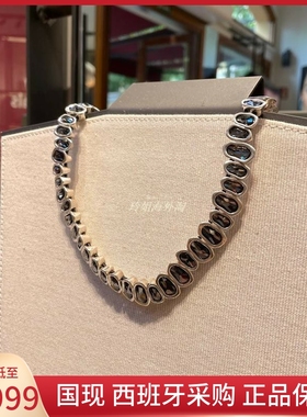 西班牙夸张手工奢华水晶项链