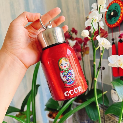 300毫升316不锈钢保温直饮杯