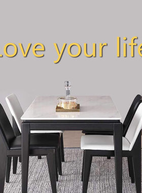 英文Love your life英文字母亚克力镜面贴家居墙面装饰贴画可定制