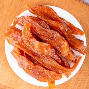 金甲吉红心地瓜干红薯软糯香甜蒸薯干休闲零食倒蒸连城地瓜干300g