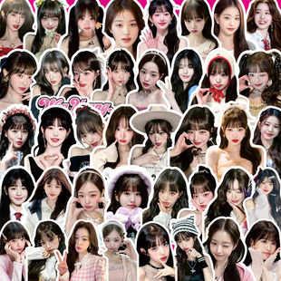 张元英贴纸韩国偶像女团IVE成员张元英周边贴diy手机手帐装饰贴画