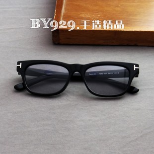 太阳镜男老钱风可配近视 时尚 周润发同款 TF墨镜浅灰色池昌旭韩版