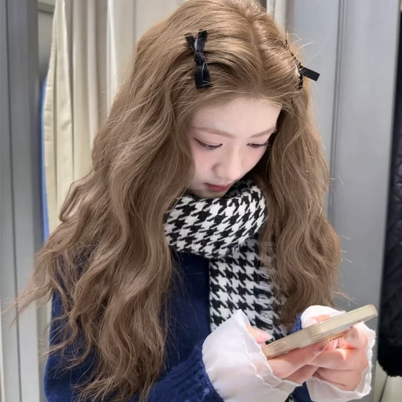 染头发剂自己在家染发膏纯黑茶色