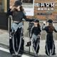 女孩秋季 2026新款 美式 潮酷辣妹风卫衣工装 两件套 女童春装 裤 套装