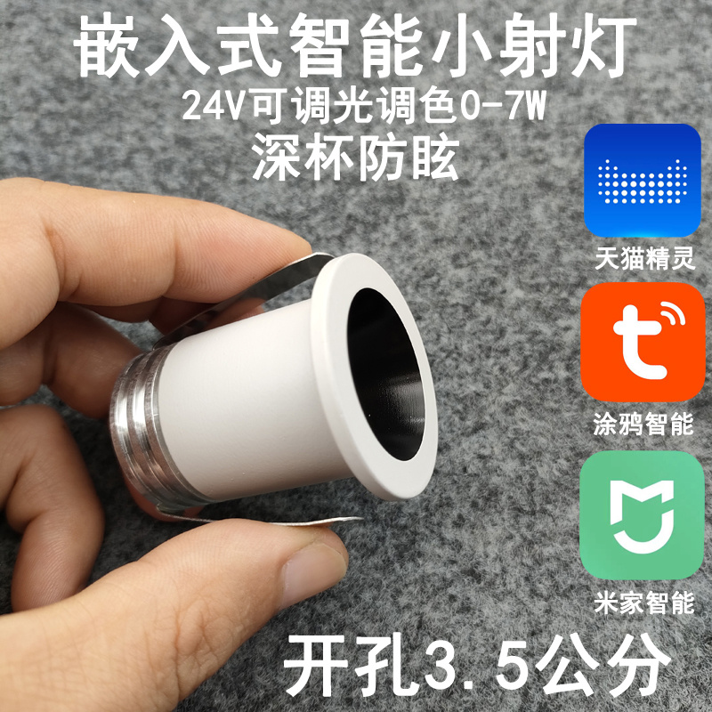 嵌入式低压智能集控深防眩小射灯