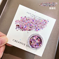 Фиолетовый цветок глицинии (YH333-02)