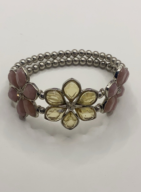 CE-07流行饰品 手镯 花朵弹力 百搭 时尚 简约 气质欧美风格