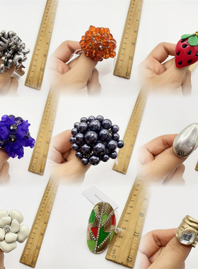 女合金欧美弹力夸张结账