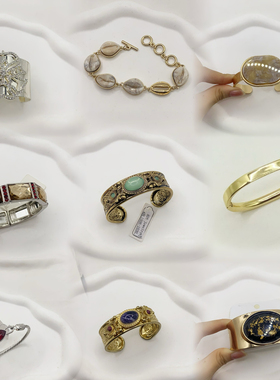 欧美外贸饰品时尚个性手链女气质百搭简约小众设计感高级轻奢s49