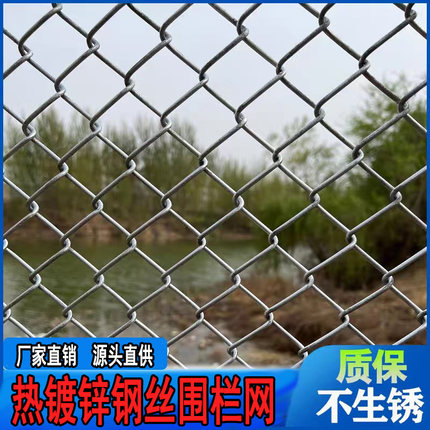 热镀锌钢丝网围栏养殖鸡鸭圈地果园猪狗牛羊栅栏户外不锈钢勾花网