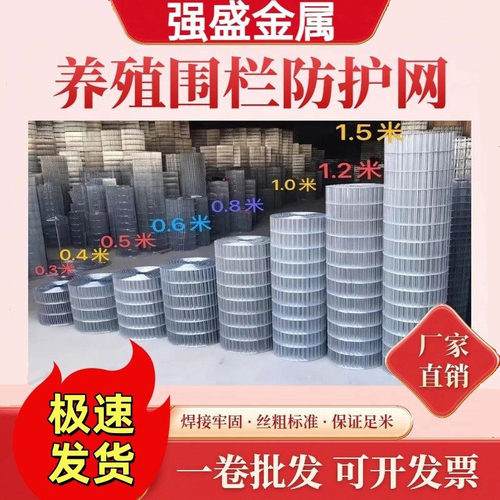 镀锌铁丝网围栏批发养殖网栅栏不锈钢鸽舍围网鸡圈兔鸽鸭鸟笼子网
