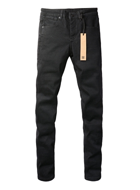 KSUBI JEANS 新款美式潮牌独特刺绣素板百搭弹力修身小脚牛仔裤男