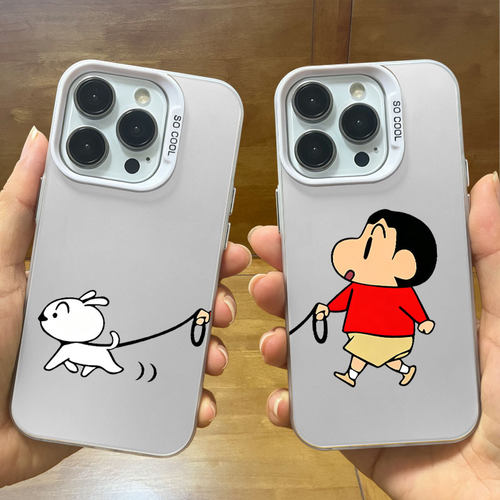 遛狗苹果17手机壳iPhone16promax华为nova14彩银13m80/p70荣耀600小米15/k90适用VIVOIQOO11一加12OPPOReno16