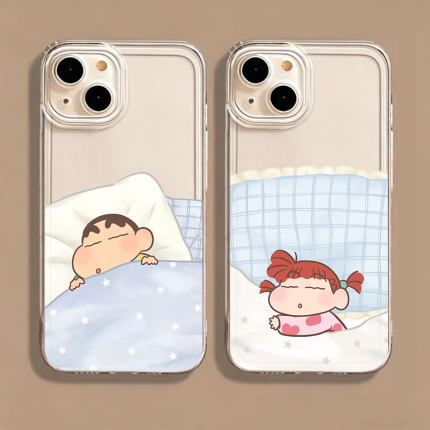 睡觉苹果17透明手机壳iPhone16promax华为nova15/m80荣耀600/400小米17/k90/OPPOReno16适用12VIVOx300一加11