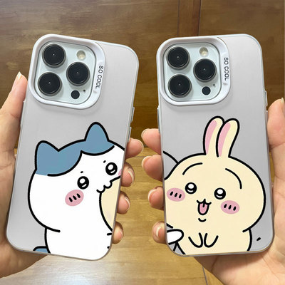 软萌伙伴苹果17彩银手机壳iPhone16promax华为nova15/p90/m80荣耀500/400适用VIVOIQOO13小米17k80一加reno14