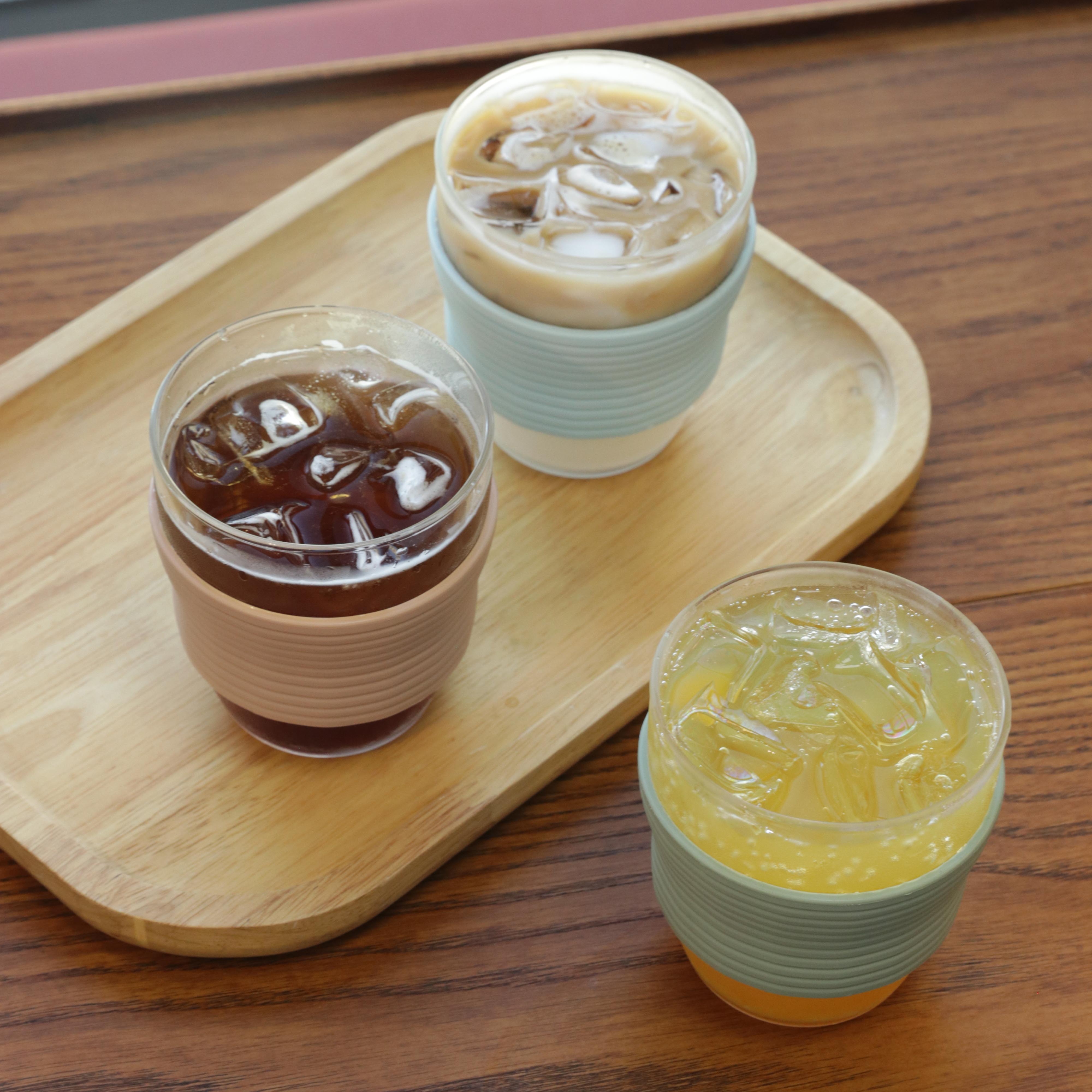 【旗舰店】HARIO咖茶两用 办公室单人杯V60耐热玻璃茶杯带滤网HDT