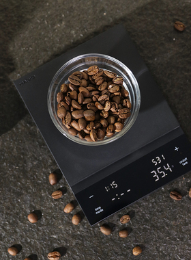 【旗舰店】HARIO北极星咖啡电子秤手冲专用方形秤精准称重计时CST