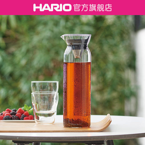 HARIO旗舰店透明耐热玻璃冷水壶