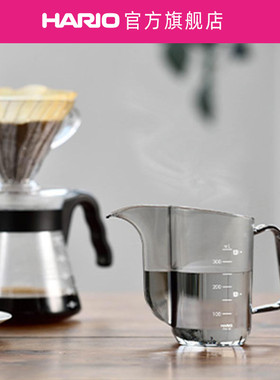【旗舰店】HARIO耐热轻盈树脂V60手冲壶咖啡壶带刻度标识VKA
