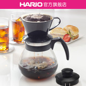 TCD 滤杯滴滤咖啡分享壶手冲咖啡套装 旗舰店 HARIO椭圆形三孔式