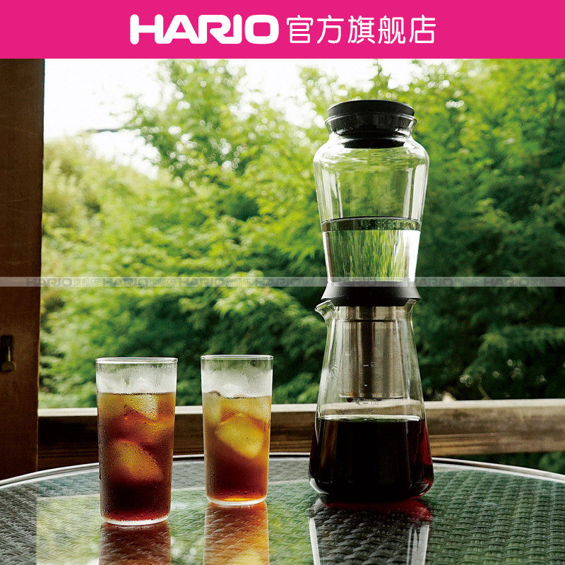 【旗舰店】HARIO耐热玻璃咖啡器具滴滤式咖啡壶咖啡套装SBS-5B