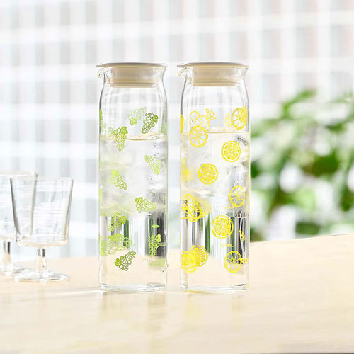 HARIO家用复古玻璃冷水壶花茶壶
