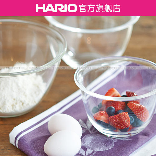 HARIO耐热玻璃厨房必备多功能碗
