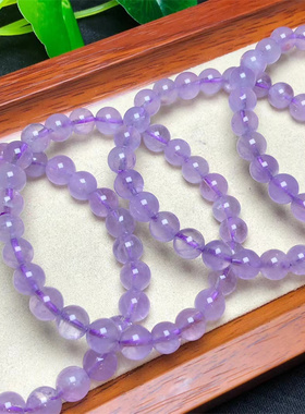 紫水晶薰衣草手链礼物时尚