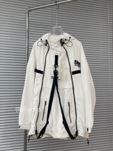 宽松oversize工装风衣外套