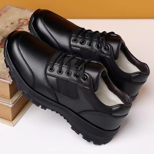 男鞋2024新款冬季保暖加绒加厚皮鞋休闲鞋运动鞋雪地靴爸爸鞋