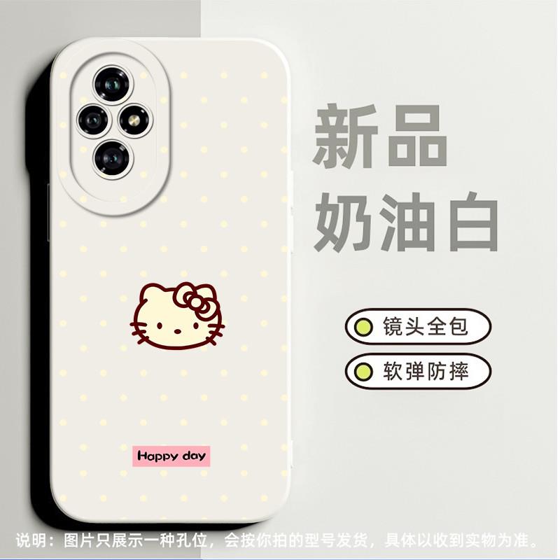kt凯蒂猫hellokitty适合荣耀8x手机壳x60i高级感200小众20磨砂magic4至臻版简约play4tpro全包9x软硅胶60奢华