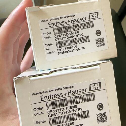 议价Endress+HauserpH电极CPS171D-10E3CPS171D10E3CPS171D10E3