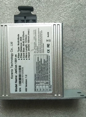 JetCon 1301-M 光电信号转换器 多模 功能包好实 ~议价