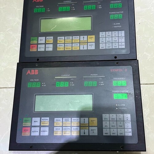 ABB SYNPOL D副机控制面板 功率管理操作面板 3D ~议价