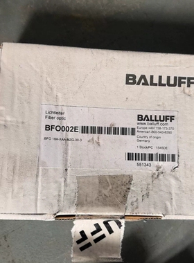 巴鲁夫BALLUFF光纤传感器BFO002E，型号BFO 1 ~议价