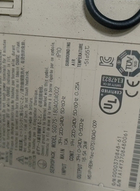 SGD7S-180A00A002，1000，SGM7G-20 ~议价