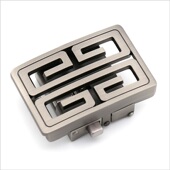 外贸男士 休闲百搭锌合金自动扣头皮带头35mm滑道商务青年学生卡子