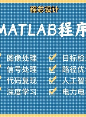matlab代码帮做图像信号处理python代做图像复现深度机器学习电气