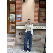 裤 Tannin赤兔 随便穿都有型 ski 工装 高阶slay 高腰显瘦美式