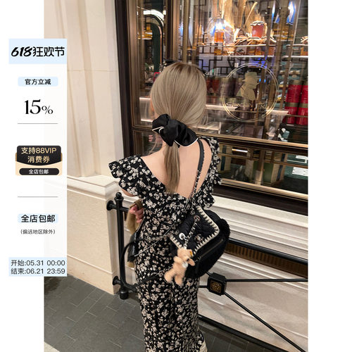 skibyTannin碎花连衣裙