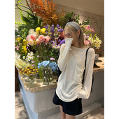 ski 女新百搭休闲宽松上衣 cleanfit主义兜兜针织衫 Tannin赤兔